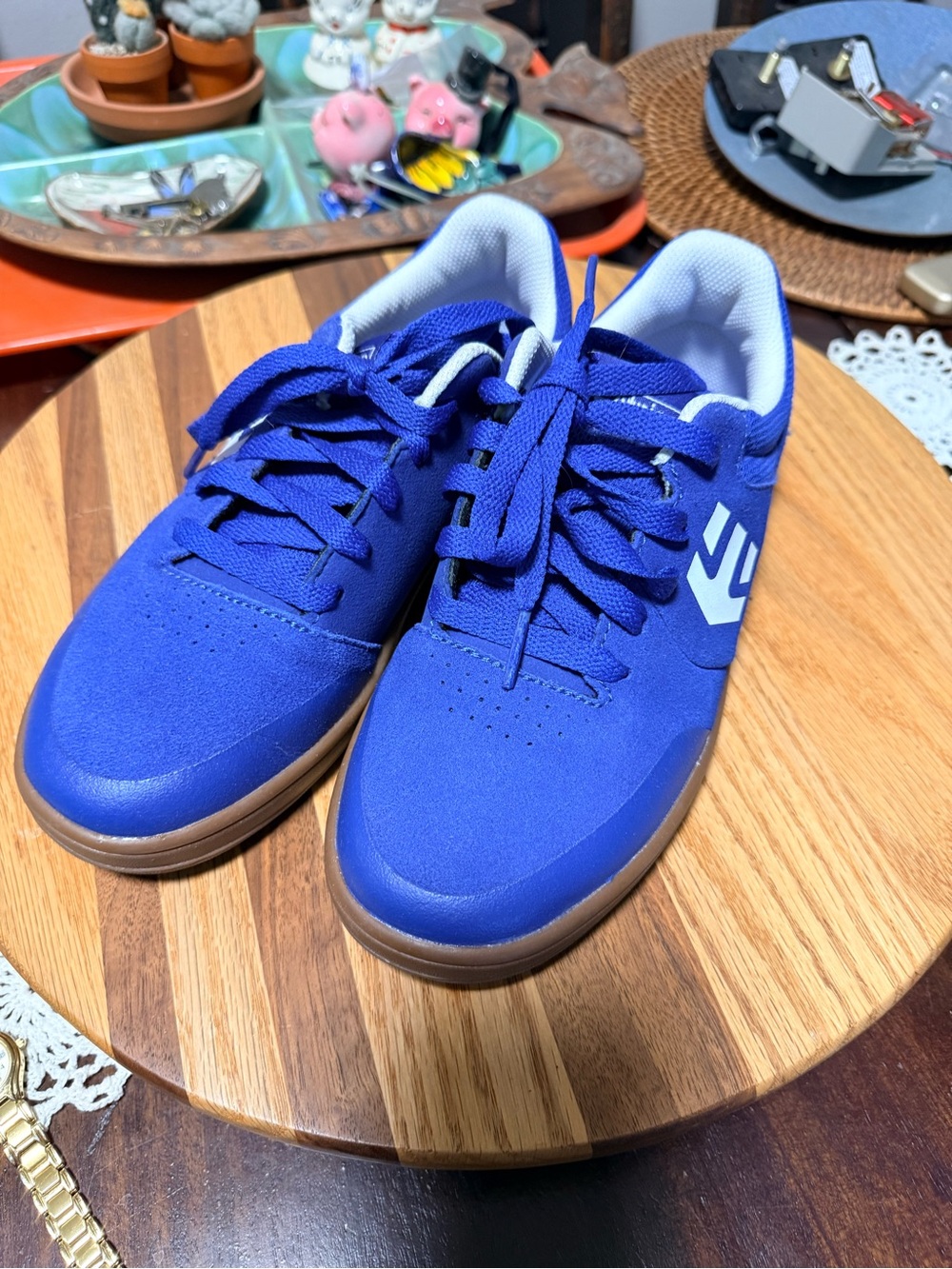 Etnies Marana NWOB Royal Blue/White Skate Shoes